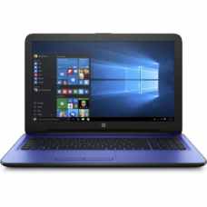 Ноутбук HP 15 15-ay513ur 15.6" HD/ Pentium N3710/ 4Gb/ 500Gb/ noDVD/ WiFi/ BT/ Win10/ синий (Y6F67EA)