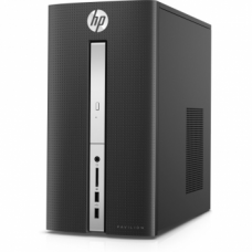Компьютер HP Pavilion 510 510-p120ur/ Pentium G4400T/ 4GB/ 1TB/ AMD Radeon R5 435 2GB/ DVDRW/ Twinkle Black/ Win10 (Z0J93EA#ACB)