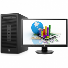 Комплект HP Bundle 280 G2 MT/ Pentium G4400/ 4GB/ 500GB/ DVDRW/ Win7Pro + Win10Pro/ Монитор HP v213a (Z2J99ES#ACB)